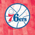 NBA Philadelphia 76ers Hardwood Classics Moto E5 Play Skin